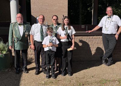Ehrung der Jungschützen