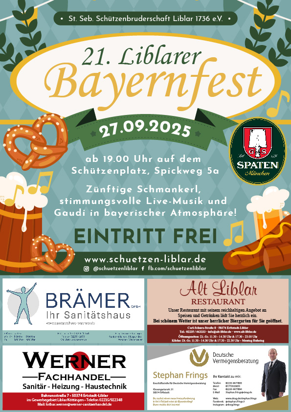 Bayernfest Liblar 2025 Bayernfest Liblar 2025