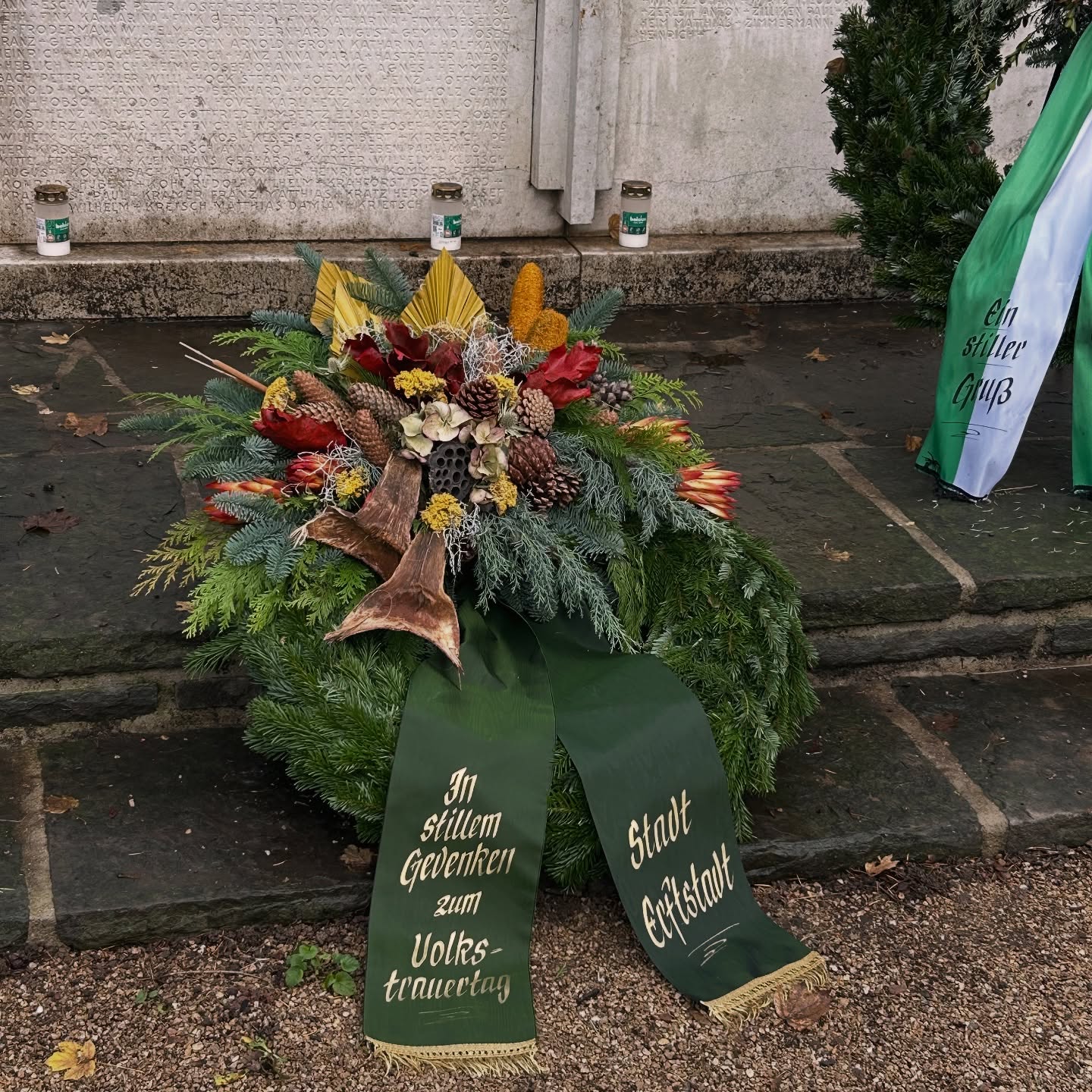Gedenken zum Volkstrauertag (1) Gedenken zum Volkstrauertag