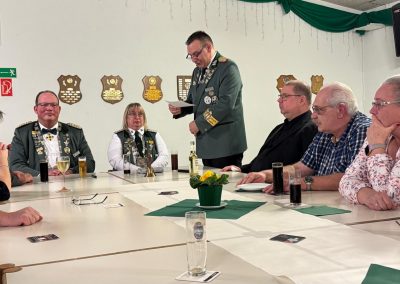 Begrüßung durch stellv. Präsident