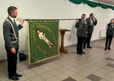 Restaurierung Fahne II