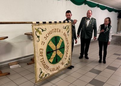 Restaurierung Fahne II