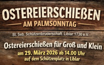 Osterschiessen am Palmsonntag in Liblar
