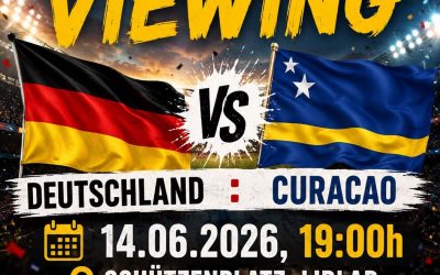 WM-Auftakt für Deutschland auf dem Schützenplatz