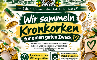 Wir sammeln Kronkorken für einen guten Zweck!